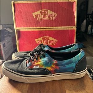 Size 13 Vans Era Tie dye